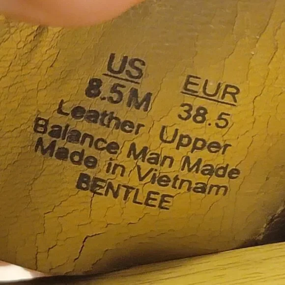 Sam Edelman Bentlee Brown Leather Studded Open Toe Platform Wedge Sandals 8.5M - Picture 6 of 7